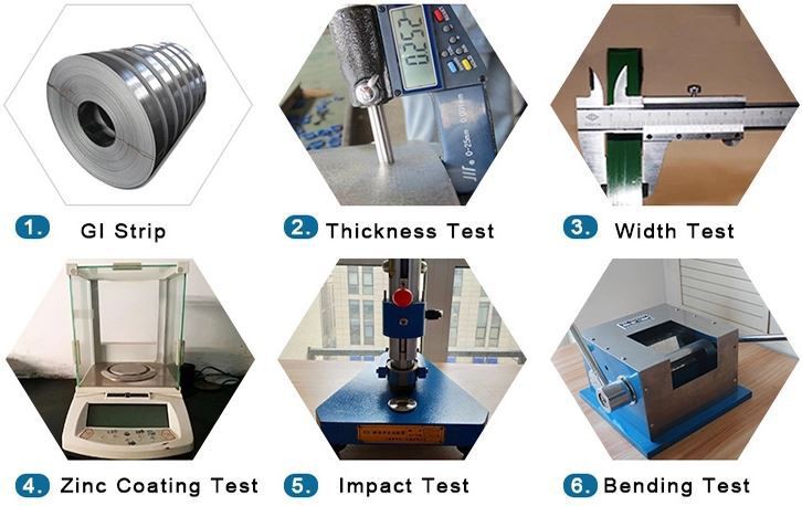 PPGL Color Coated Corrugated Roof Sheet test