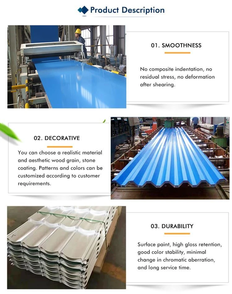 Color Coated Galvalume Corrugated Steel Sheet