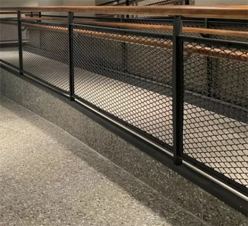 Διακόσμηση μεταφοράς φωτός Expanded Metal Steel Wire Mesh